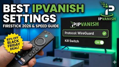 best IPVanish VPN settings Amazon Firestick