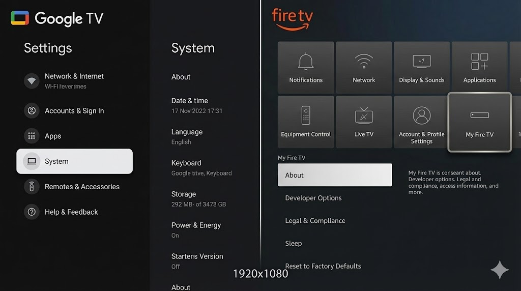 Thomson 270 vs Firestick 4K Max. Which is better? Android TV OS or Fire TV OS