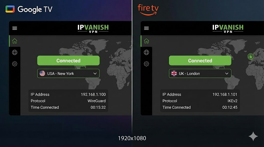 Android TV vs Fire TV OS VPN