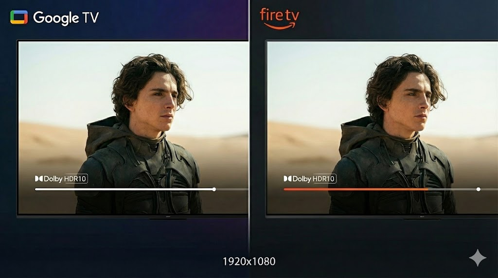 Thomson 270 vs Amazon Firestick Movie Quality 