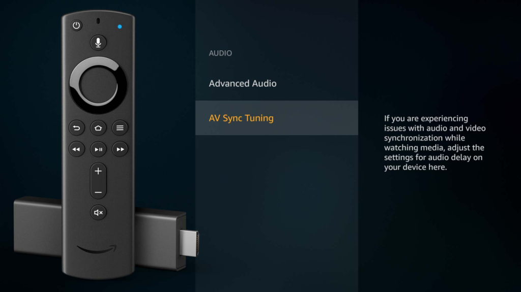 Amazon Firestick Audio Fix